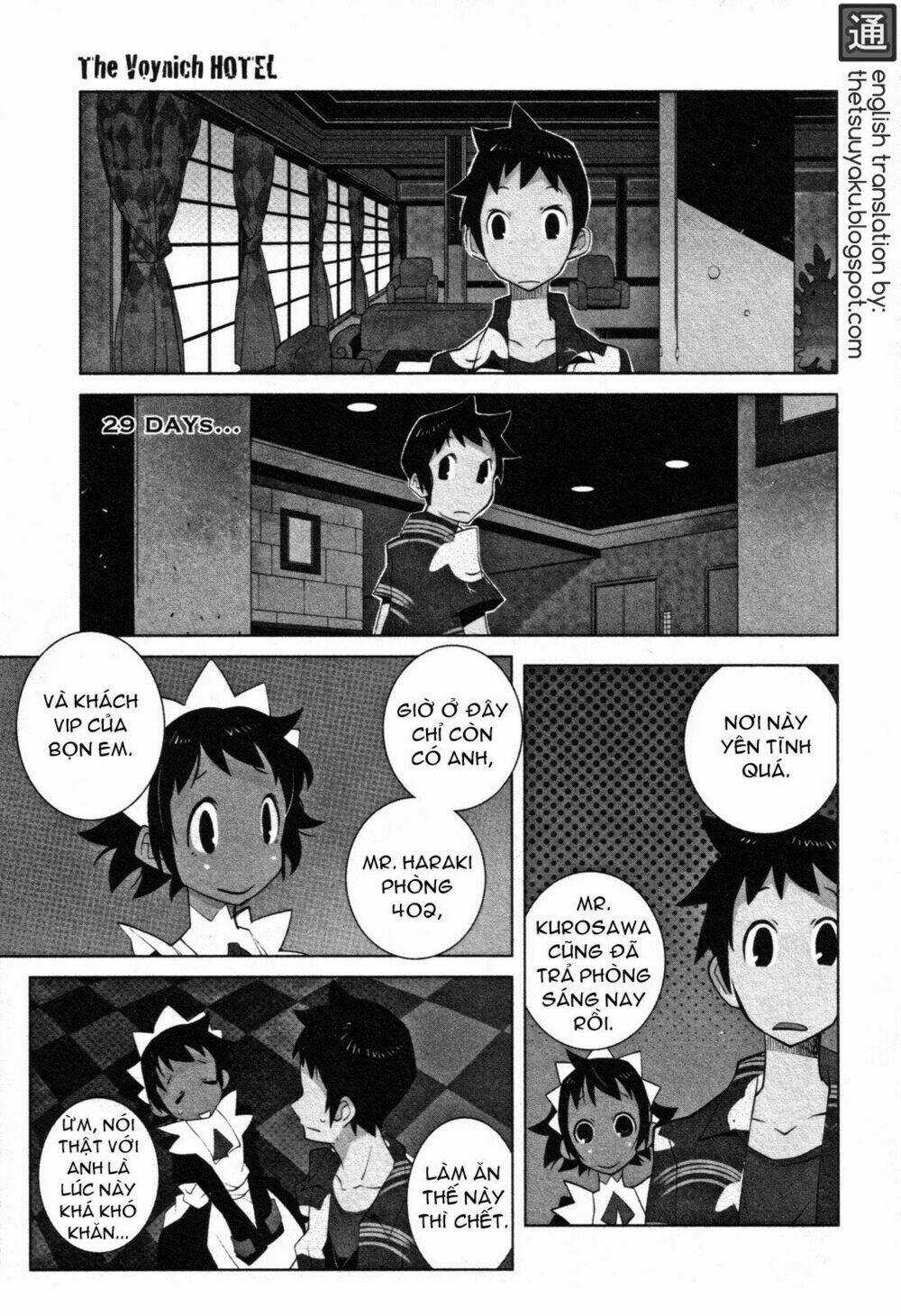 The Voynich Hotel Chapter 29 trang 0