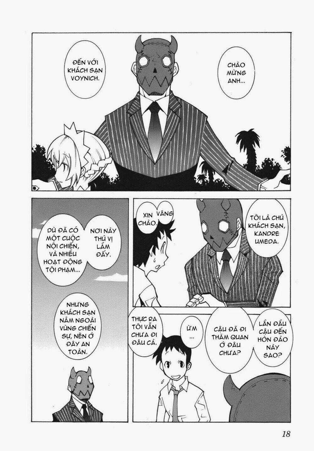 The Voynich Hotel Chapter 3 trang 1