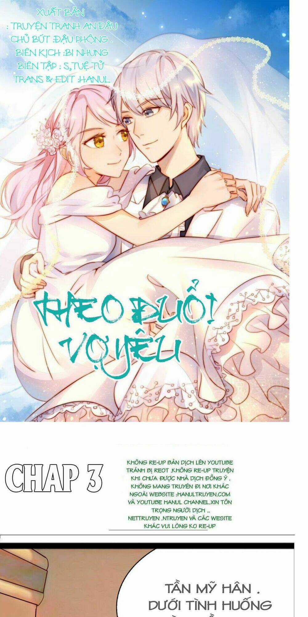 Theo Đuổi Vợ Yêu Chapter 3 trang 0