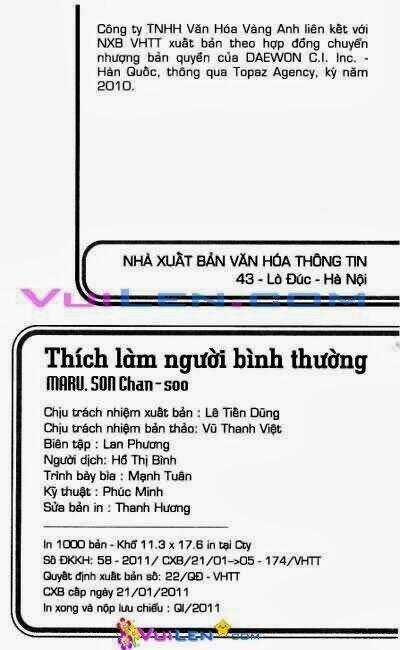 Thích Làm Người Bình Thường Chapter 3 trang 1