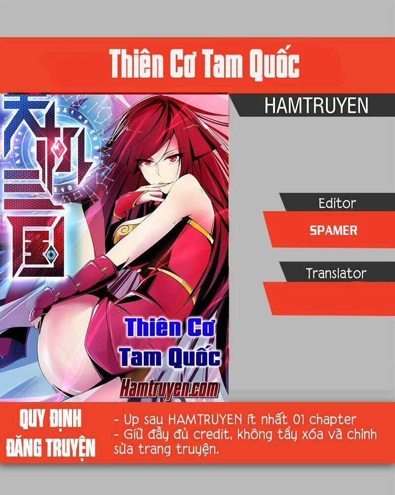 Thiên Cơ Tam Quốc Chapter 1 trang 0