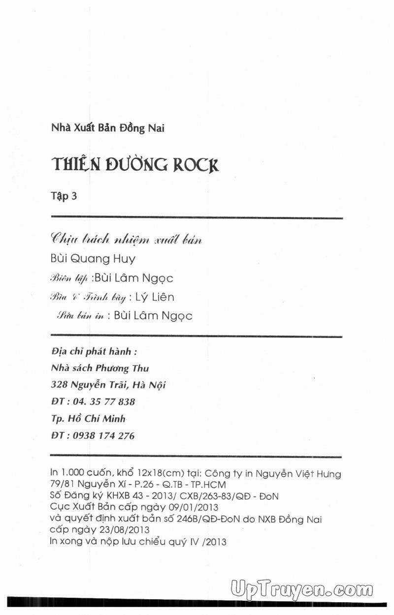 Thiên Đường Rock Chapter 3 trang 1