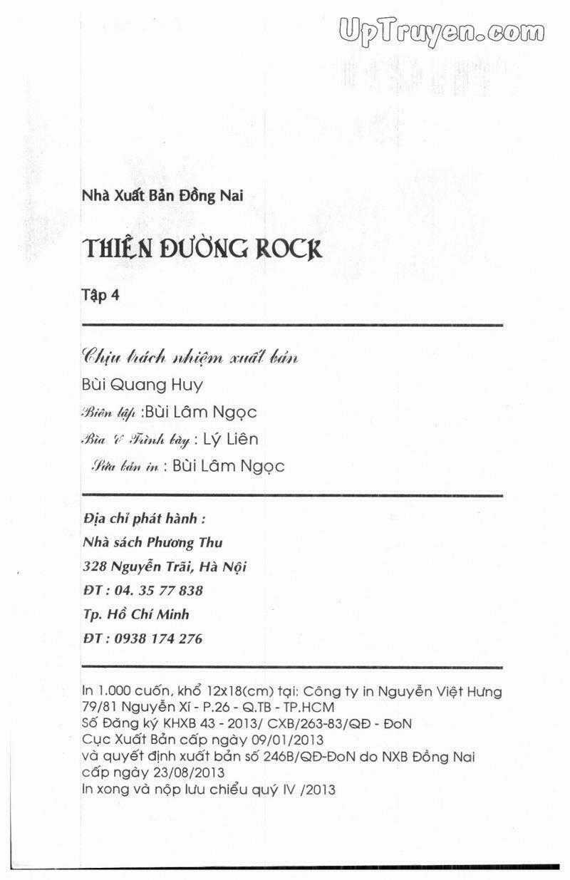 Thiên Đường Rock Chapter 4 trang 1