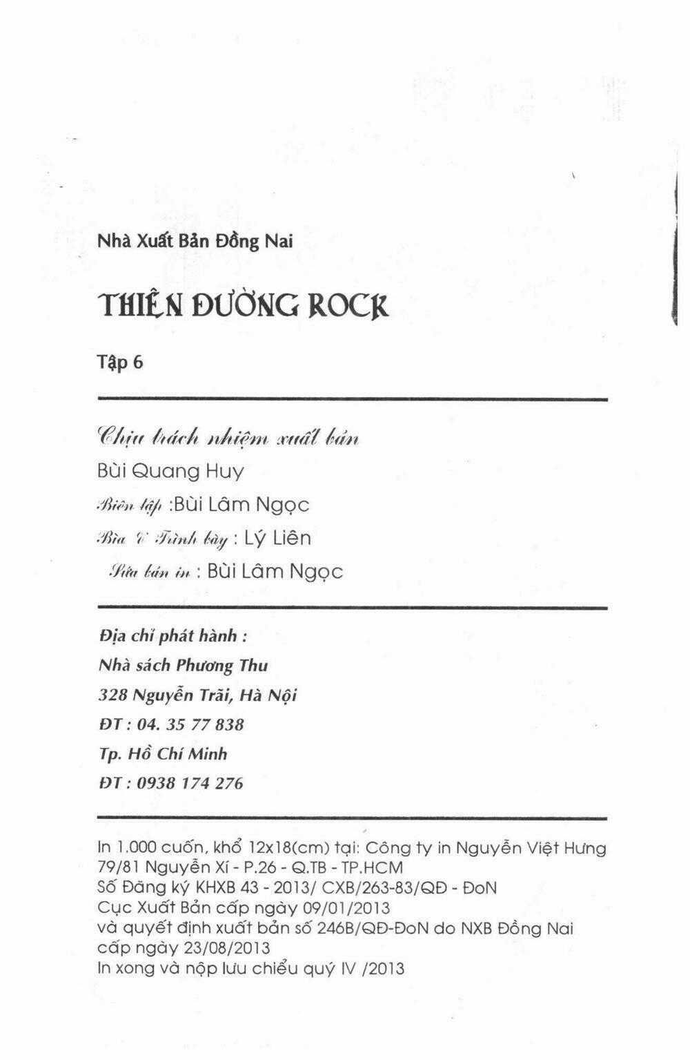 Thiên Đường Rock Chapter 6 trang 1