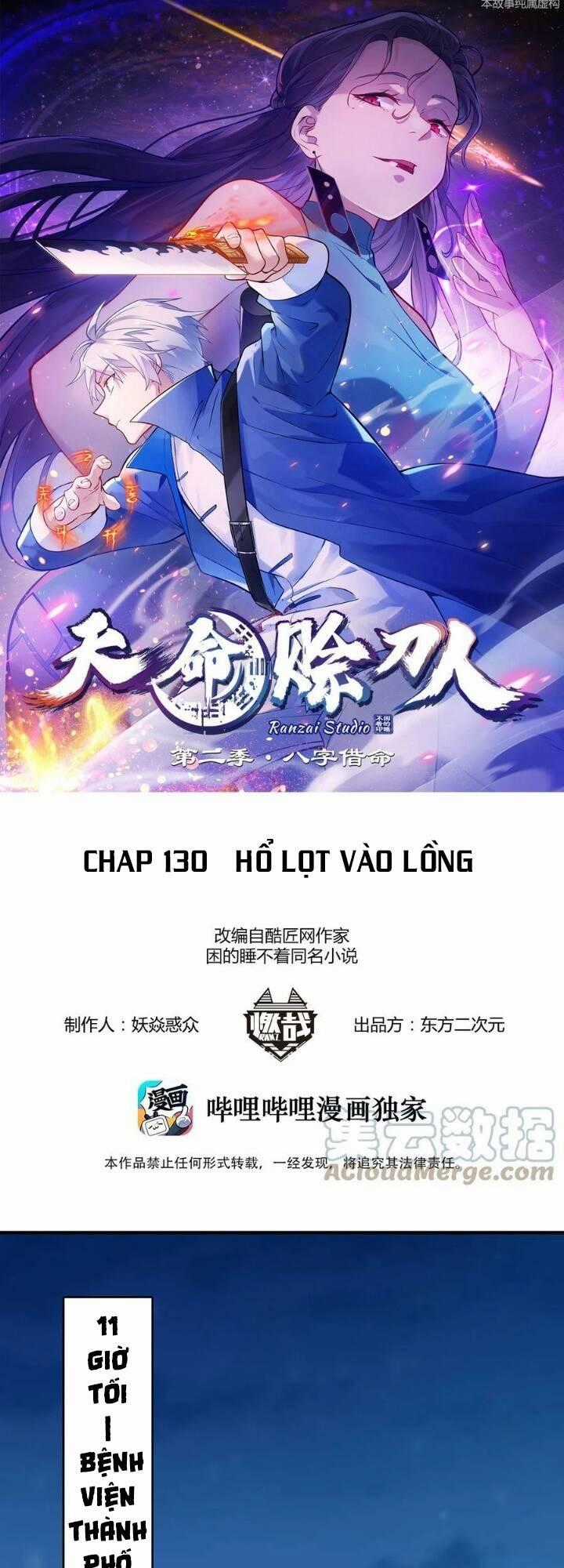 Thiên Mệnh Xa Đao Nhân Chapter 130 trang 1