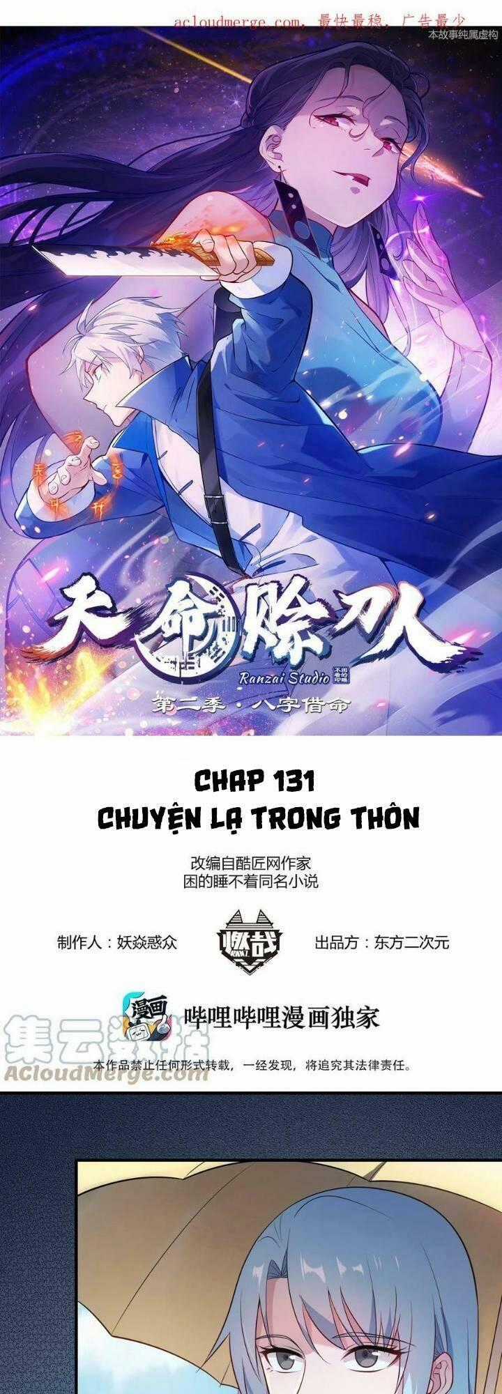 Thiên Mệnh Xa Đao Nhân Chapter 131 trang 1