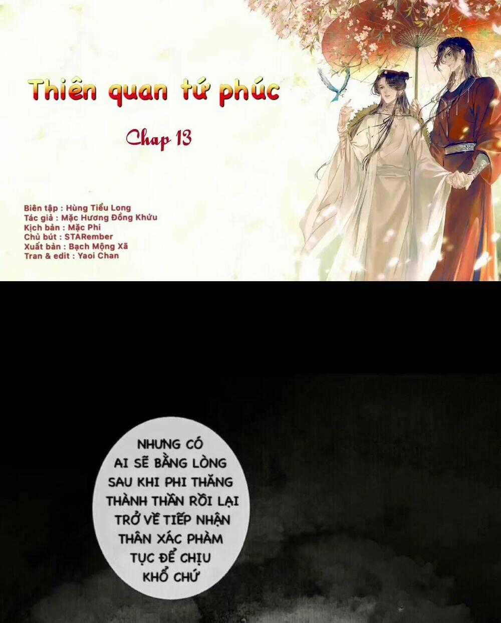 Thiên Quan Tứ Phúc Chapter 13 trang 0