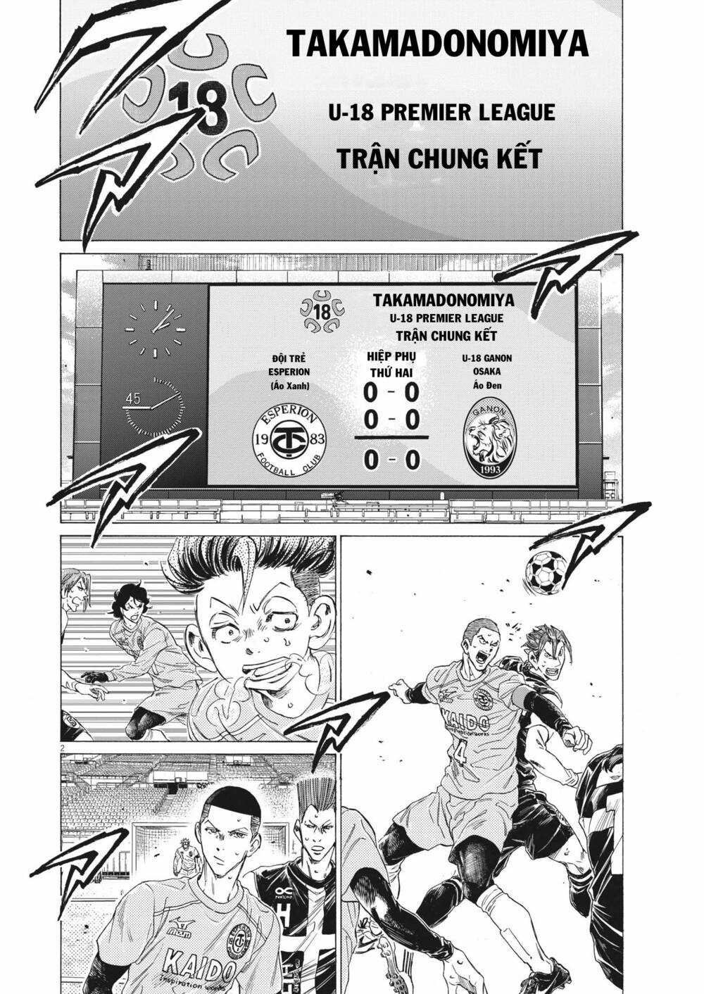 Thiên Tài Bóng Đá Ashito Chapter 308 trang 1