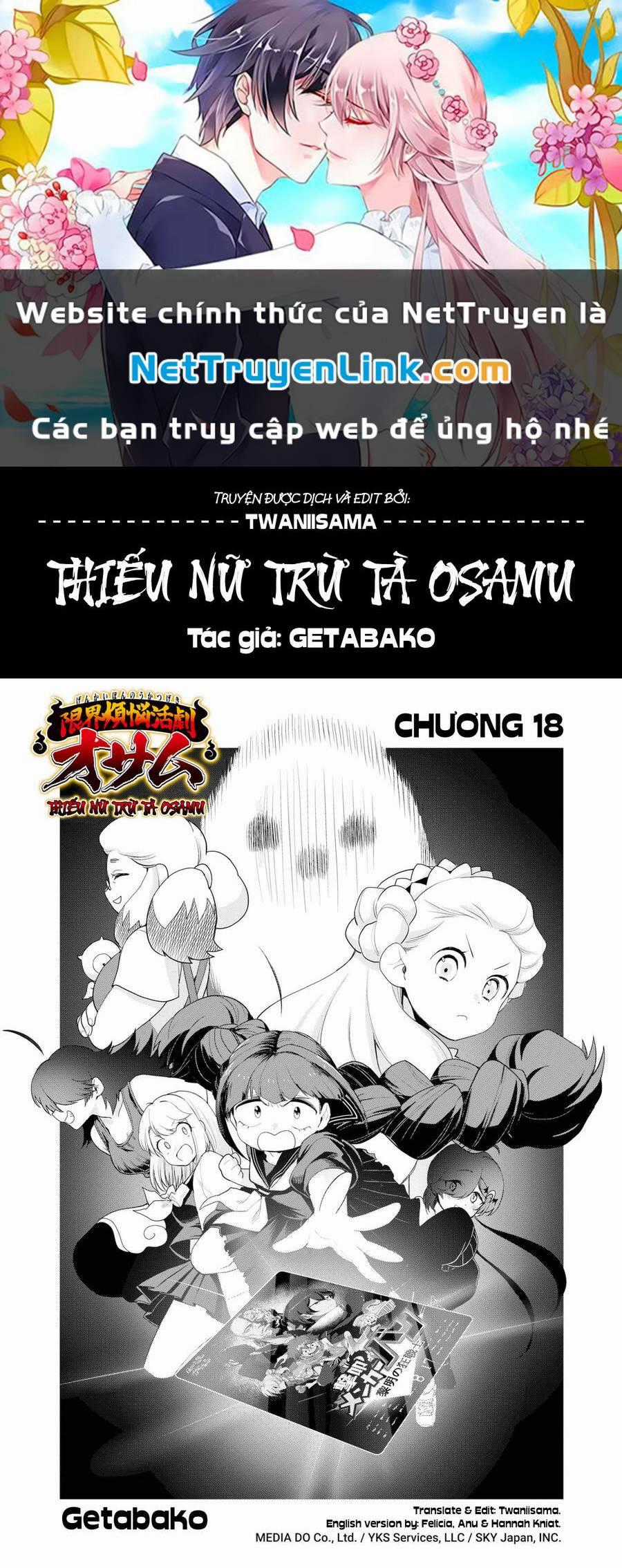 Thiếu Nữ Trừ Tà Osamu Chapter 18 trang 0