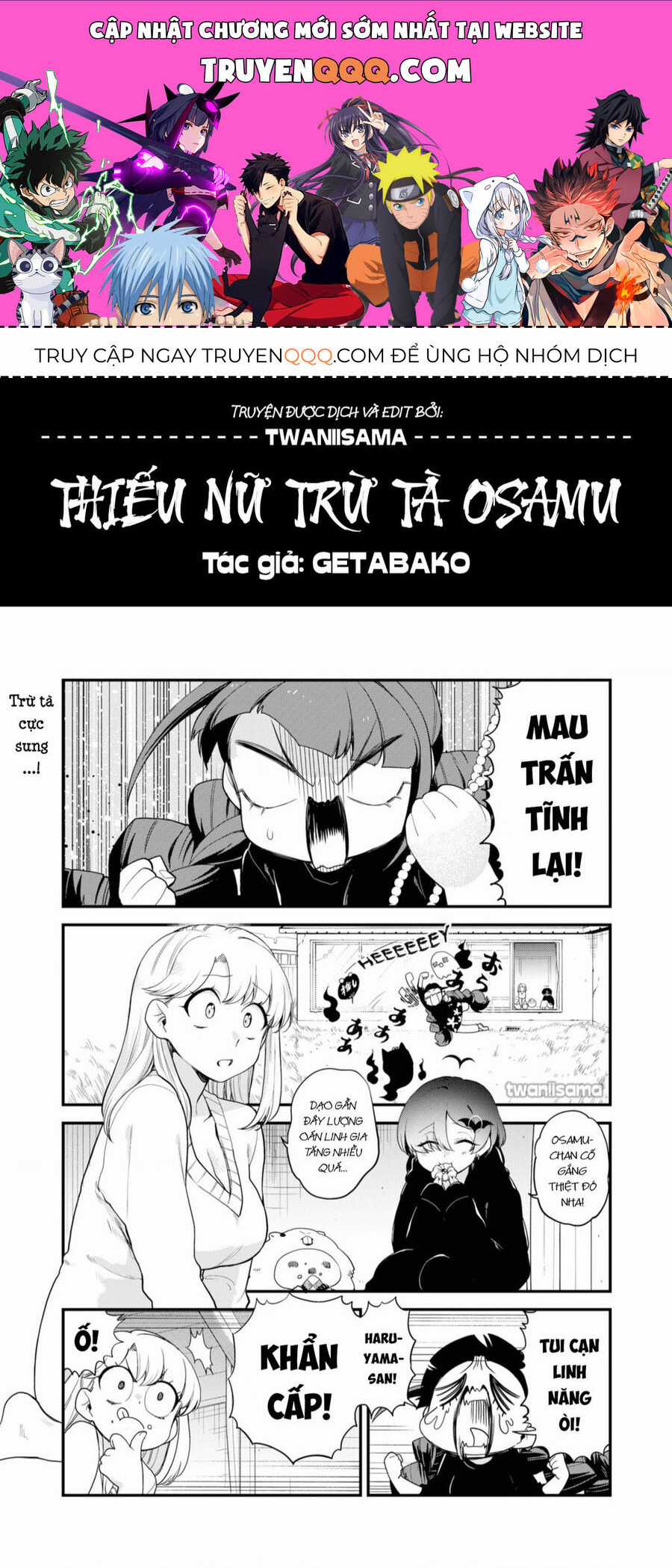 Thiếu Nữ Trừ Tà Osamu Chapter 25 trang 0