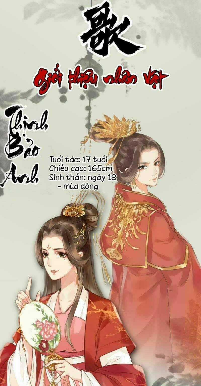 Thịnh Sủng Kiều Nữ Trở Về Triều Ca Chapter 1.1 trang 1