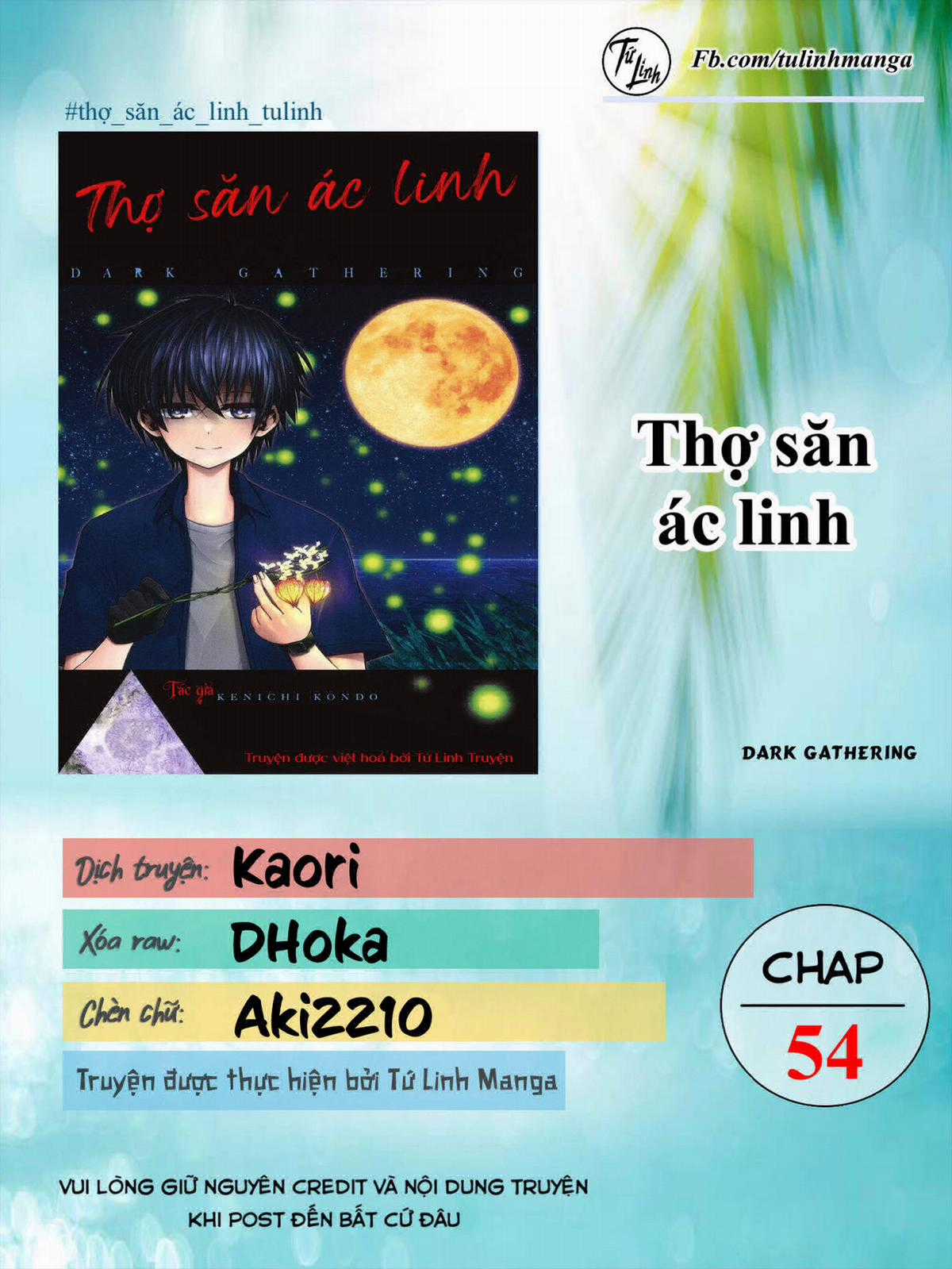 Thợ Săn Ác Linh - Dark Gathering Chapter 54 trang 1