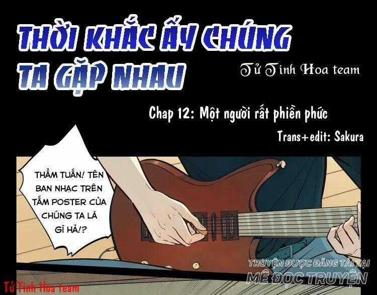 Thời Khắc Ấy, Chúng Ta Gặp Nhau Chapter 12 trang 0