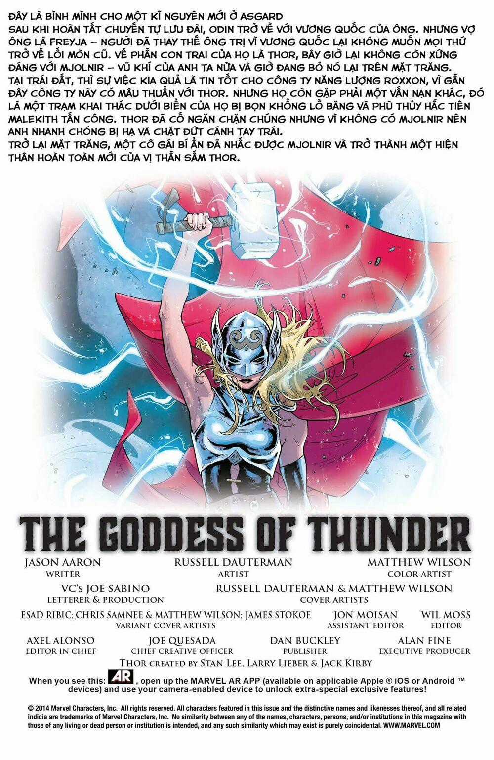 Thor 2015 Chapter 2 trang 1