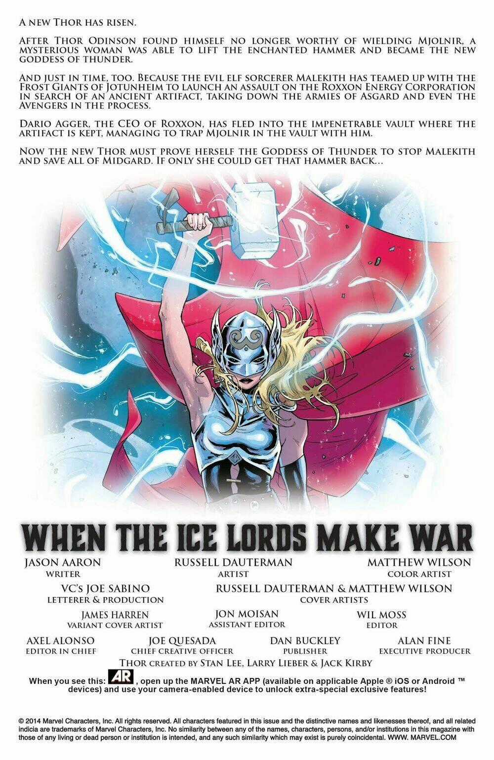 Thor 2015 Chapter 3 trang 1