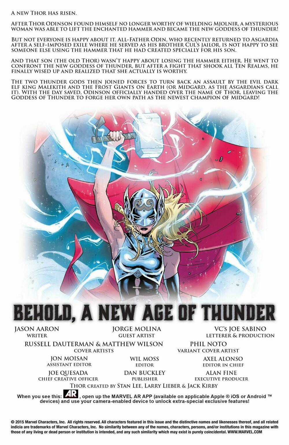 Thor 2015 Chapter 5 trang 1