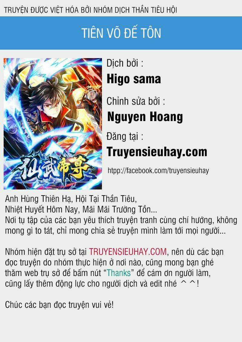 Tiên Võ Đế Tôn Chapter 1 trang 0