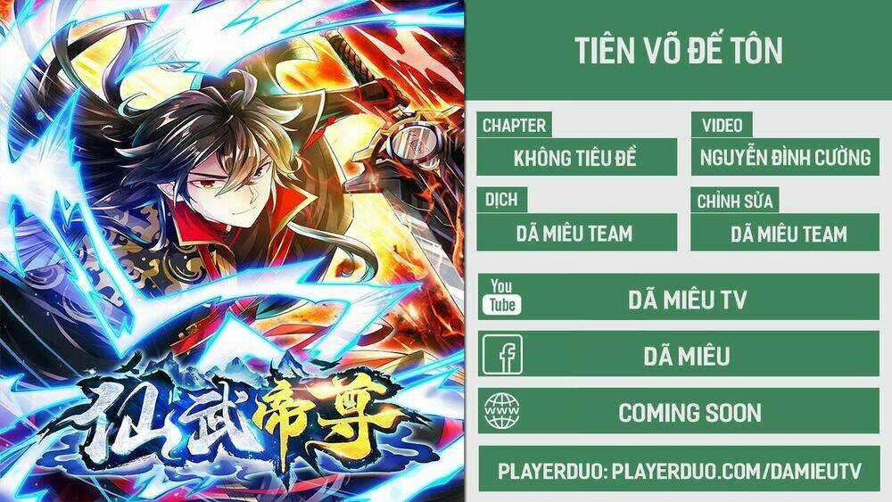 Tiên Võ Đế Tôn Chapter 3 trang 0