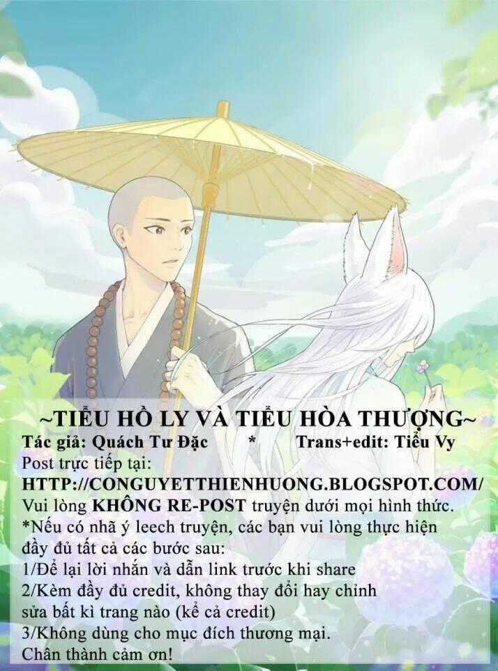 Tiểu Hồ Ly vs Tiểu Hóa Thượng Chapter 31 trang 0