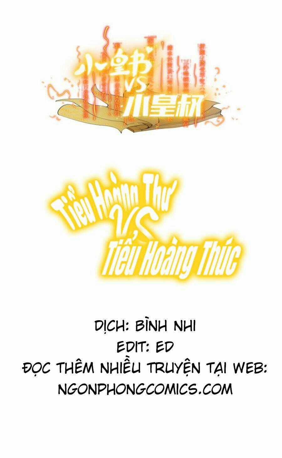 Tiểu Hoàng Thư Và Tiểu Hoàng Thúc Chapter 10 trang 0