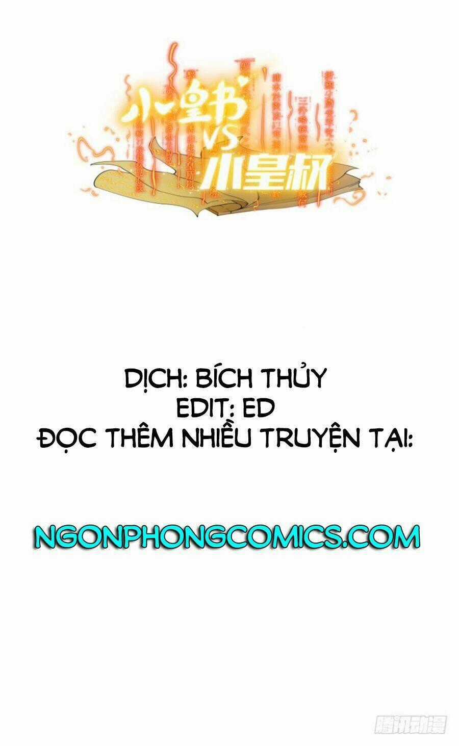 Tiểu Hoàng Thư Và Tiểu Hoàng Thúc Chapter 13 trang 1