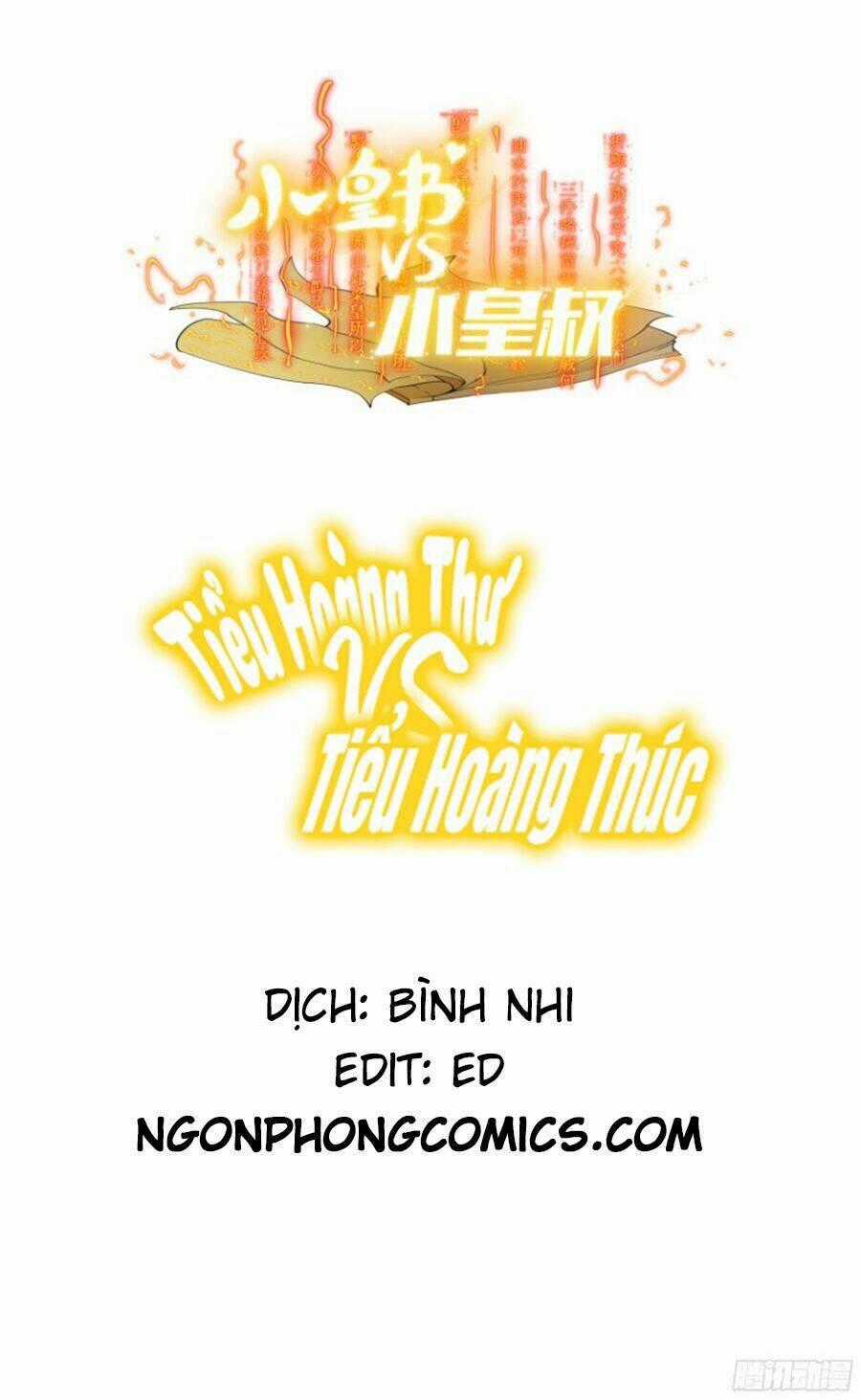 Tiểu Hoàng Thư Và Tiểu Hoàng Thúc Chapter 9 trang 0