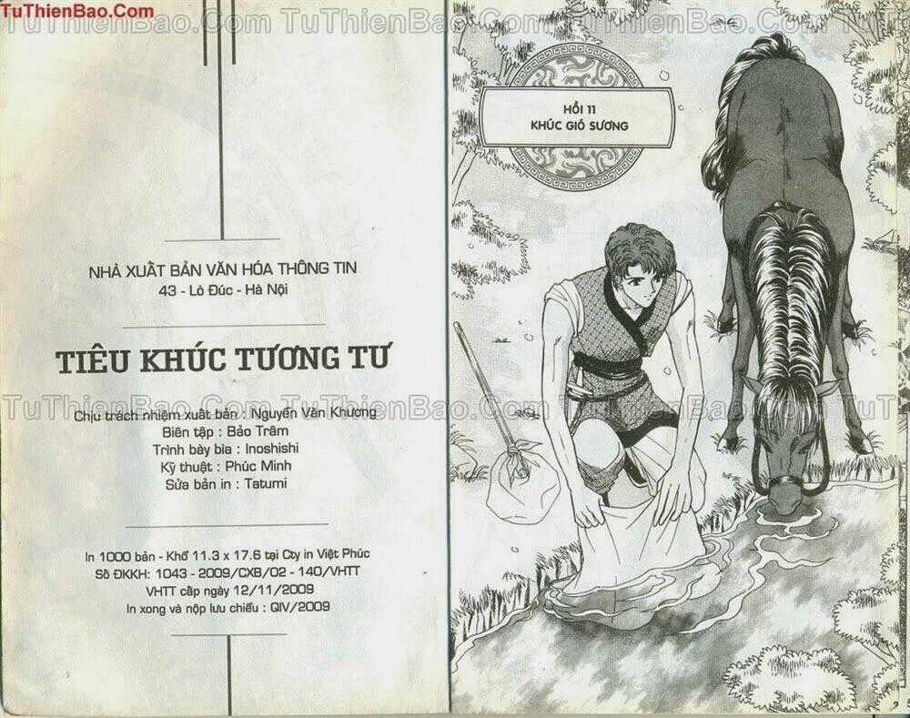 Tiêu Khúc Tương Tư Chapter 3 trang 1