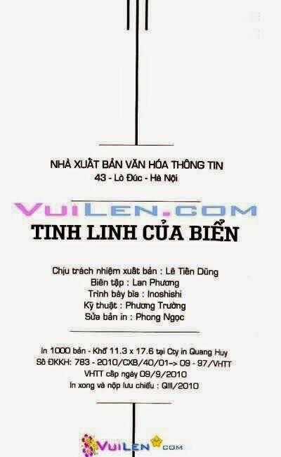 Tinh linh của biển Chapter 5 trang 1