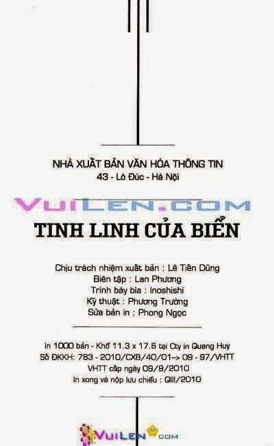 Tinh linh của biển Chapter 6 trang 1