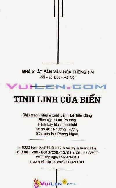 Tinh linh của biển Chapter 7 trang 1