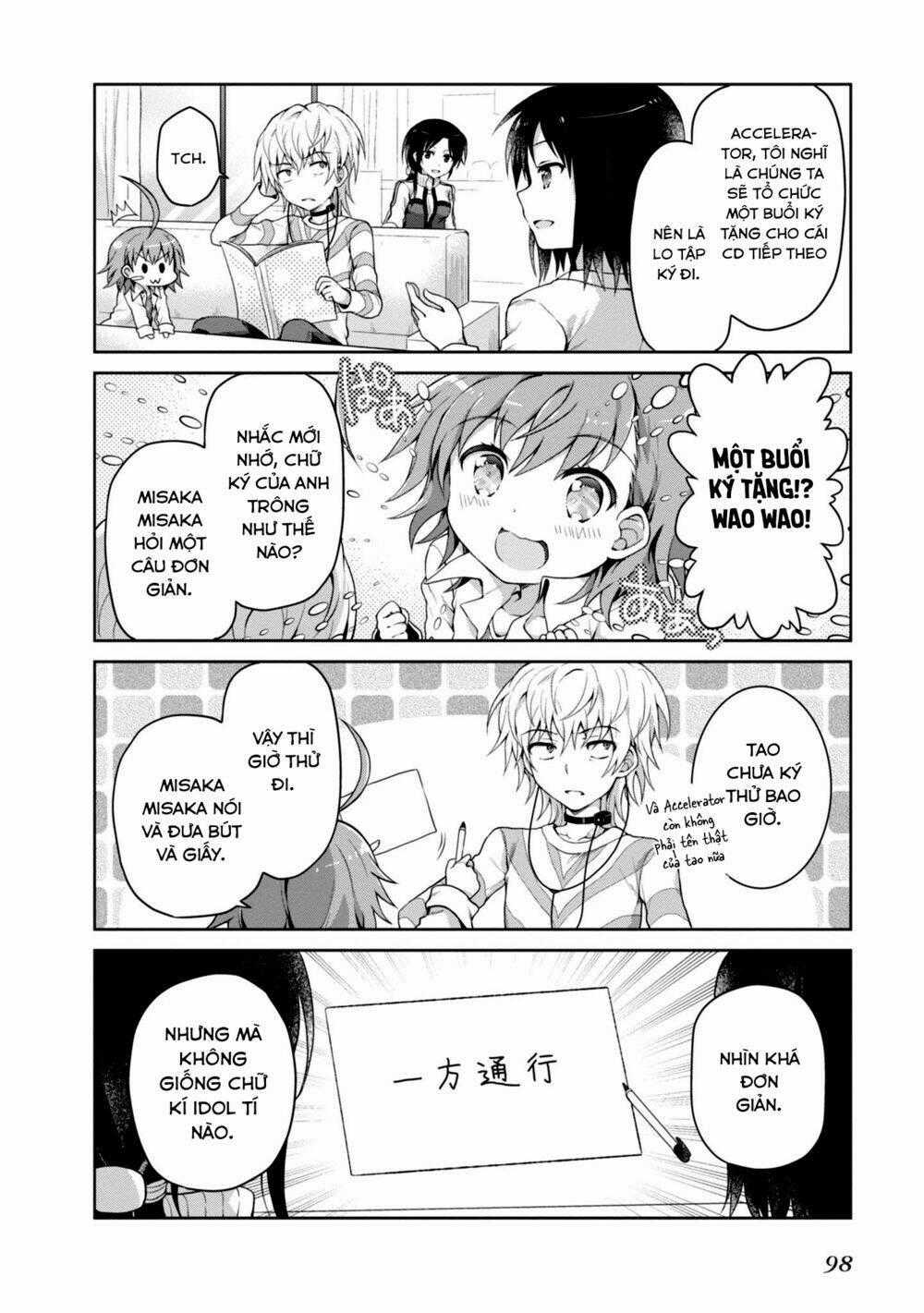 Toaru Idol No Accelerator-Sama Chapter 18 trang 1