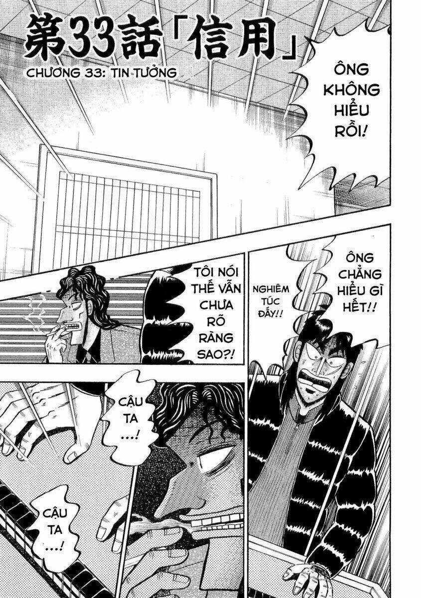 Tobaku Datenroku Kaiji Chapter 33 trang 0