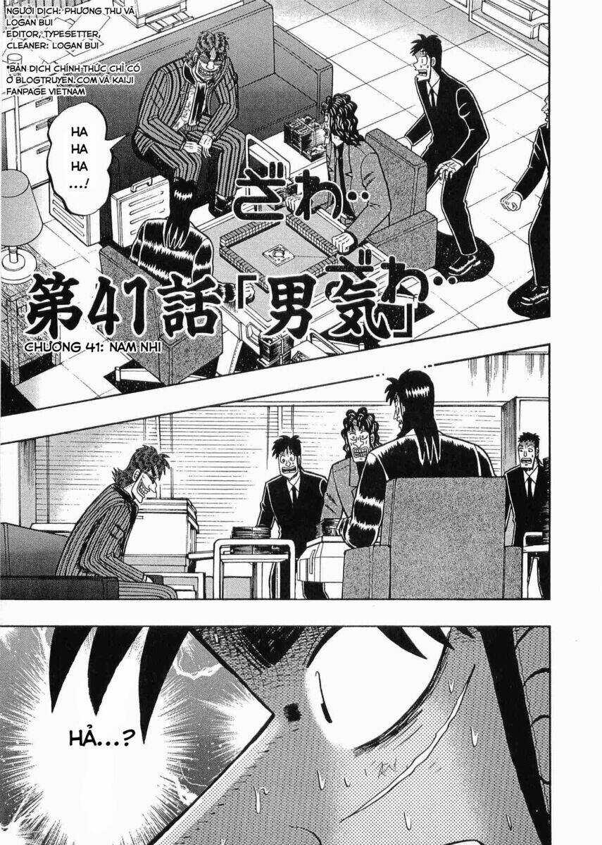 Tobaku Datenroku Kaiji Chapter 41 trang 0