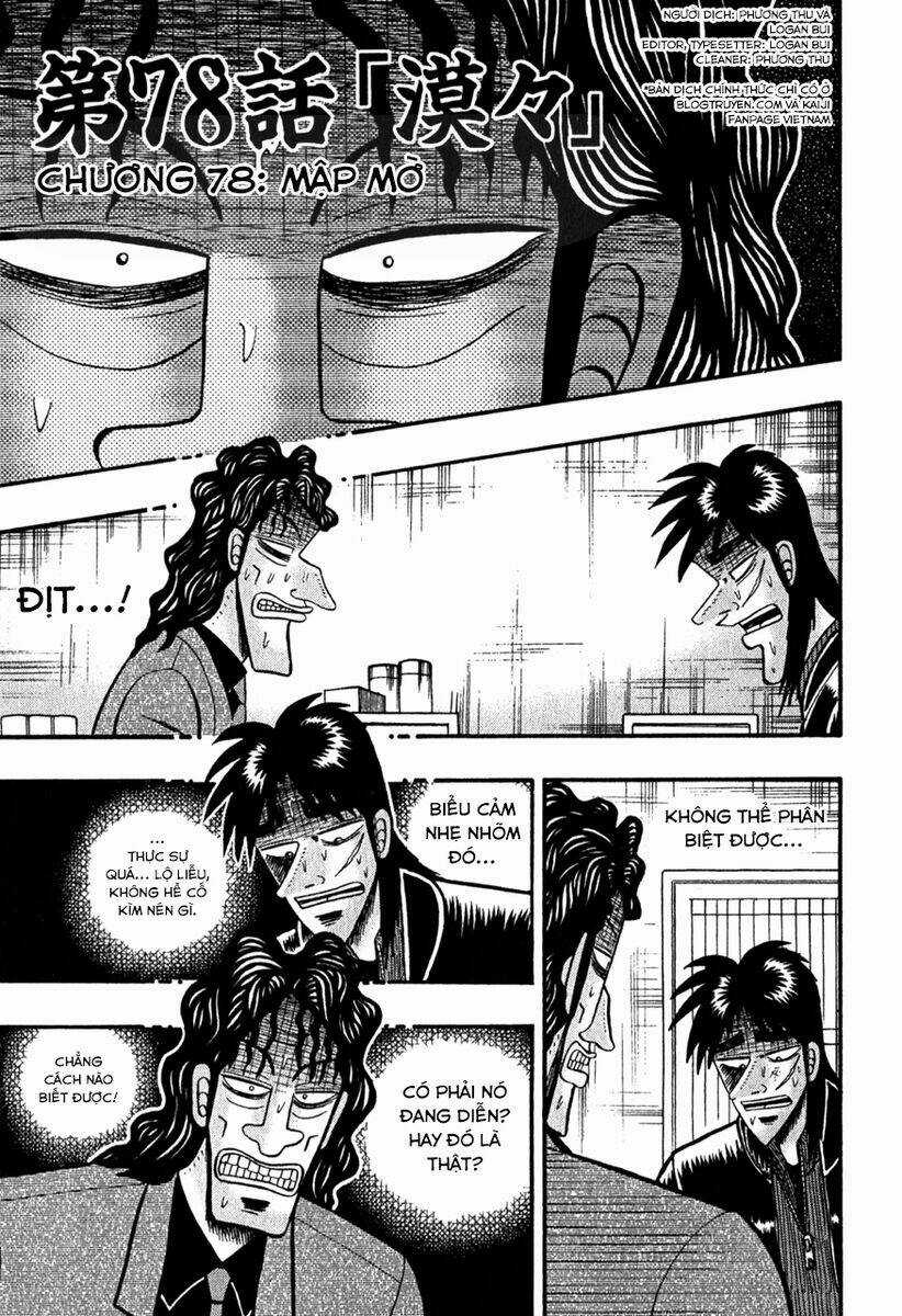 Tobaku Datenroku Kaiji Chapter 78 trang 0