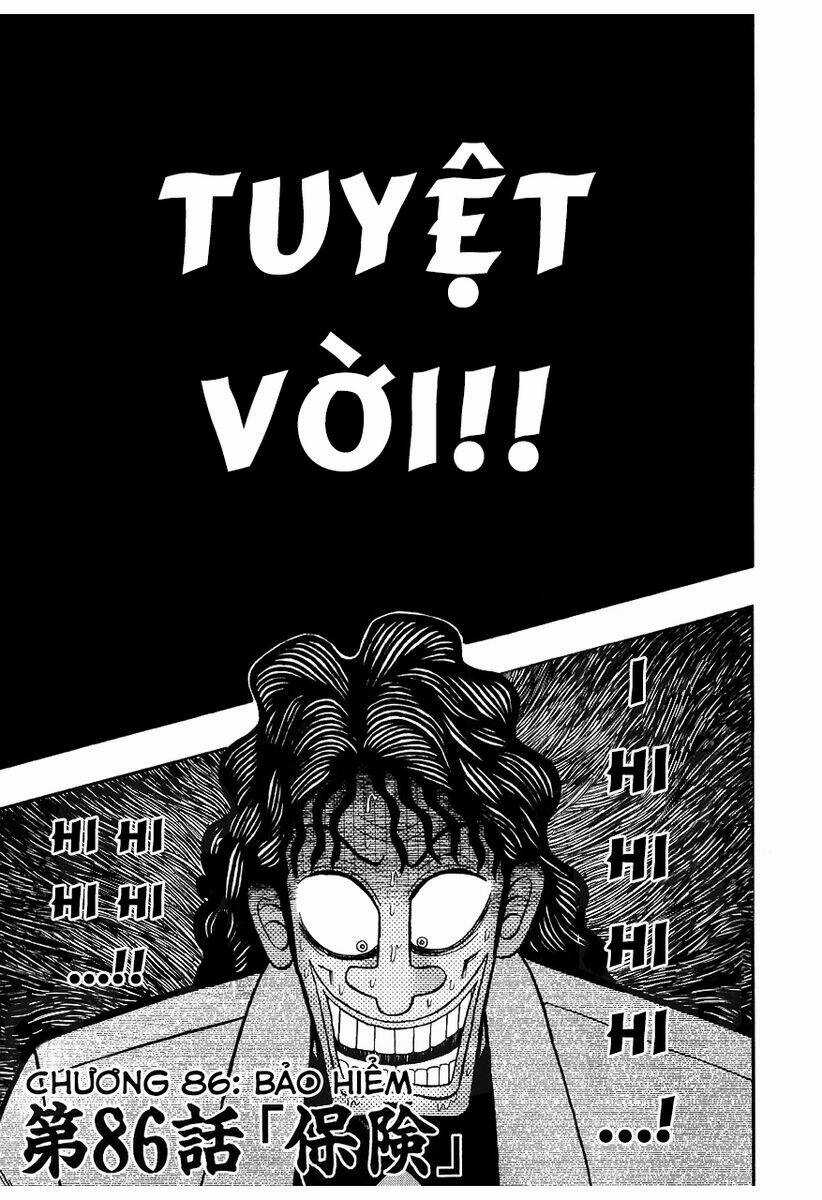 Tobaku Datenroku Kaiji Chapter 86 trang 0