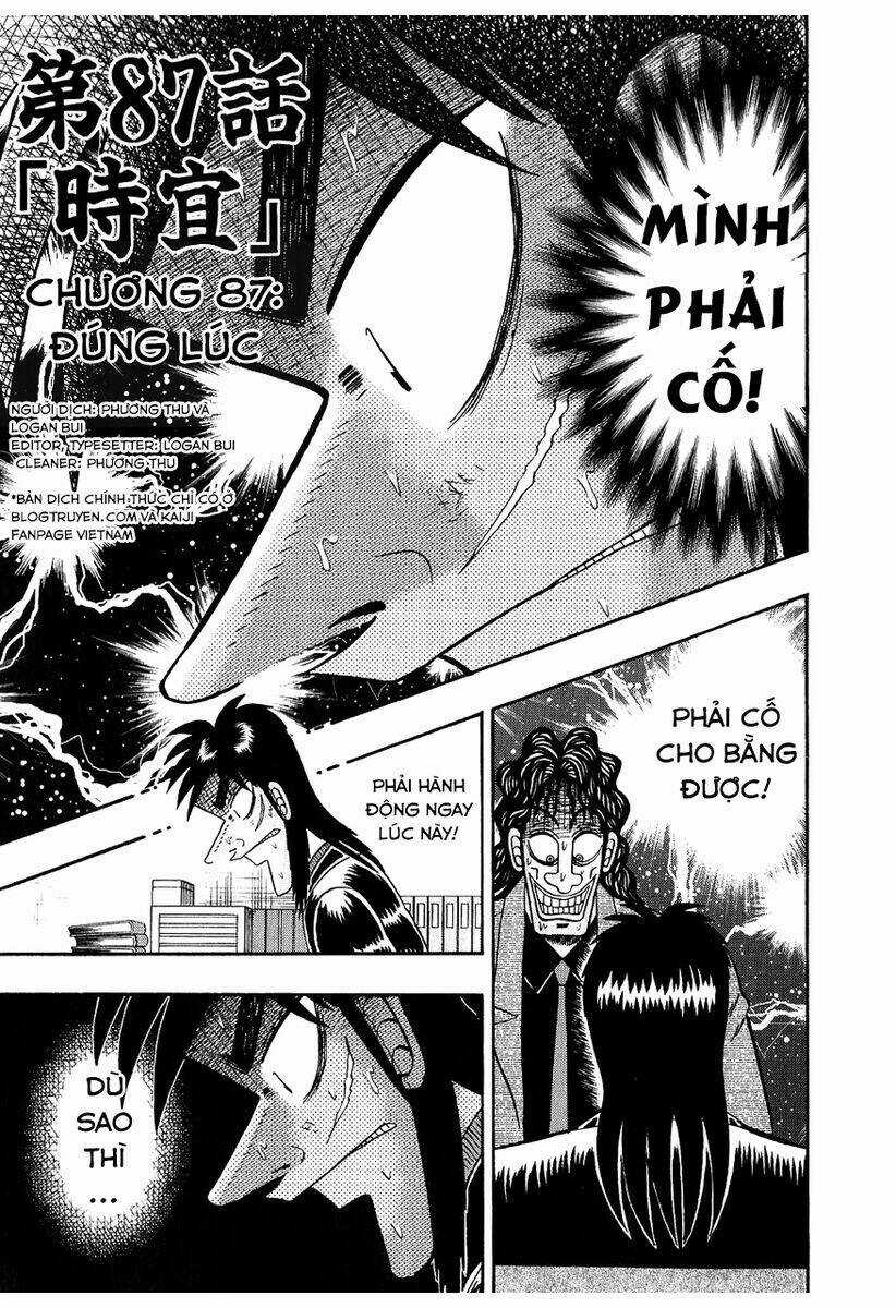 Tobaku Datenroku Kaiji Chapter 87 trang 0