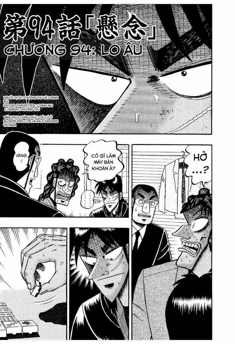 Tobaku Datenroku Kaiji Chapter 94 trang 0