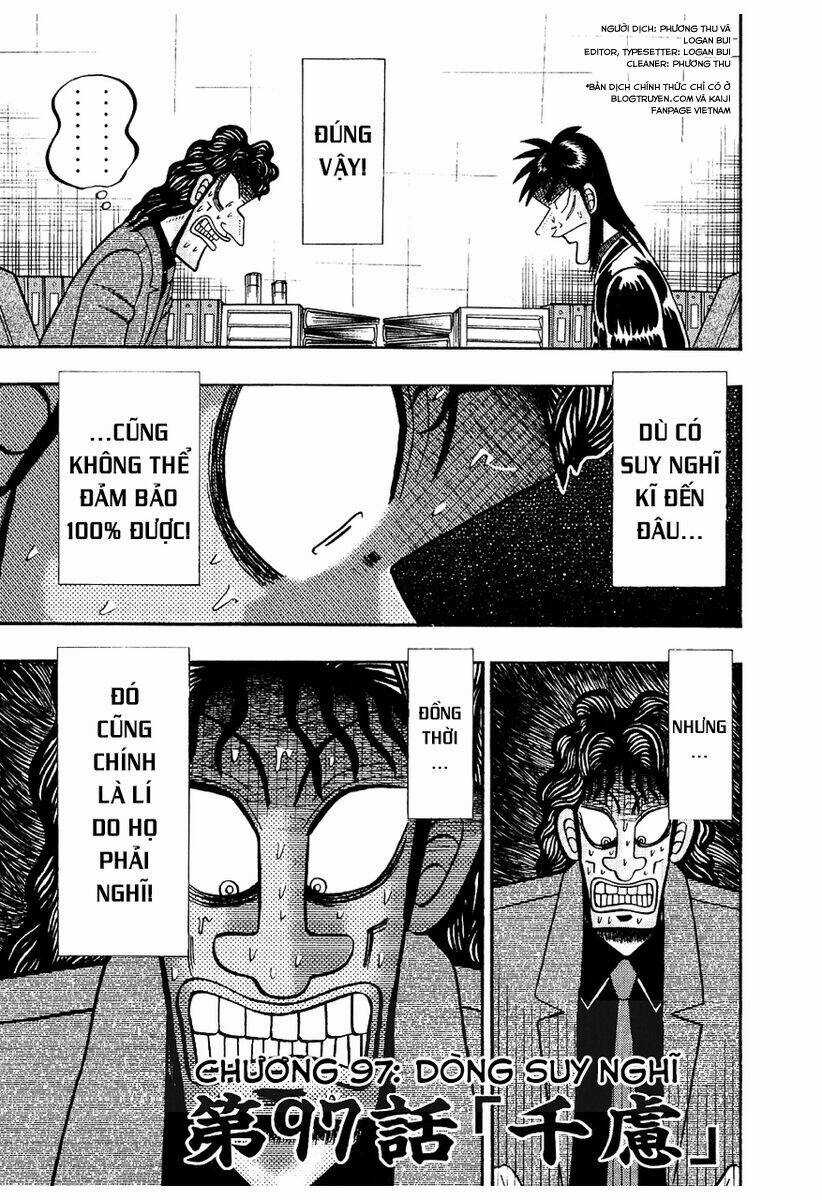 Tobaku Datenroku Kaiji Chapter 97 trang 0