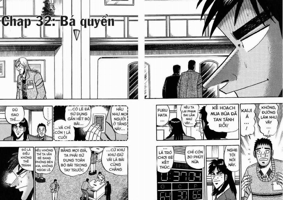 Tobaku Mokushiroku Kaiji Chapter 32 trang 1