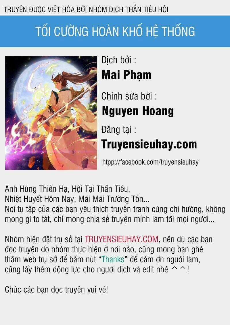 Tối Cường Hoàn Khố Hệ Thống Chapter 1 trang 0