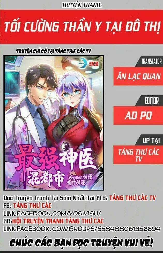 Tối Cường Thần Y Tại Đô Thị Chapter 1 trang 0