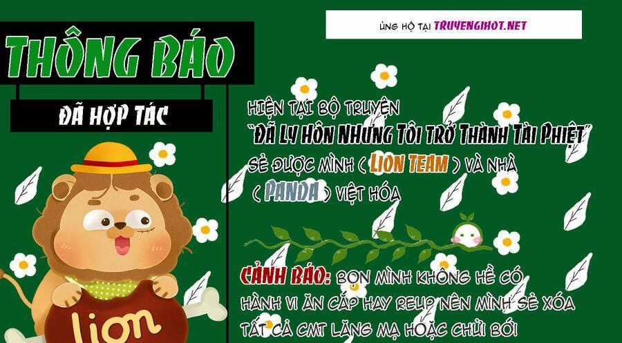 Tôi Đã Ly Hôn Nhưng Lại Trở Thành Tài Phiệt Chapter 1.1 trang 0