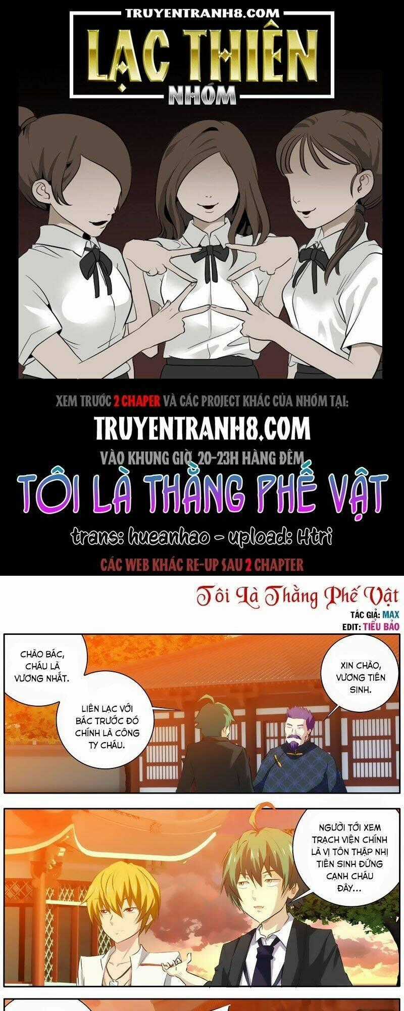 Tôi Là Thằng Phế Vật Chapter 21 trang 0