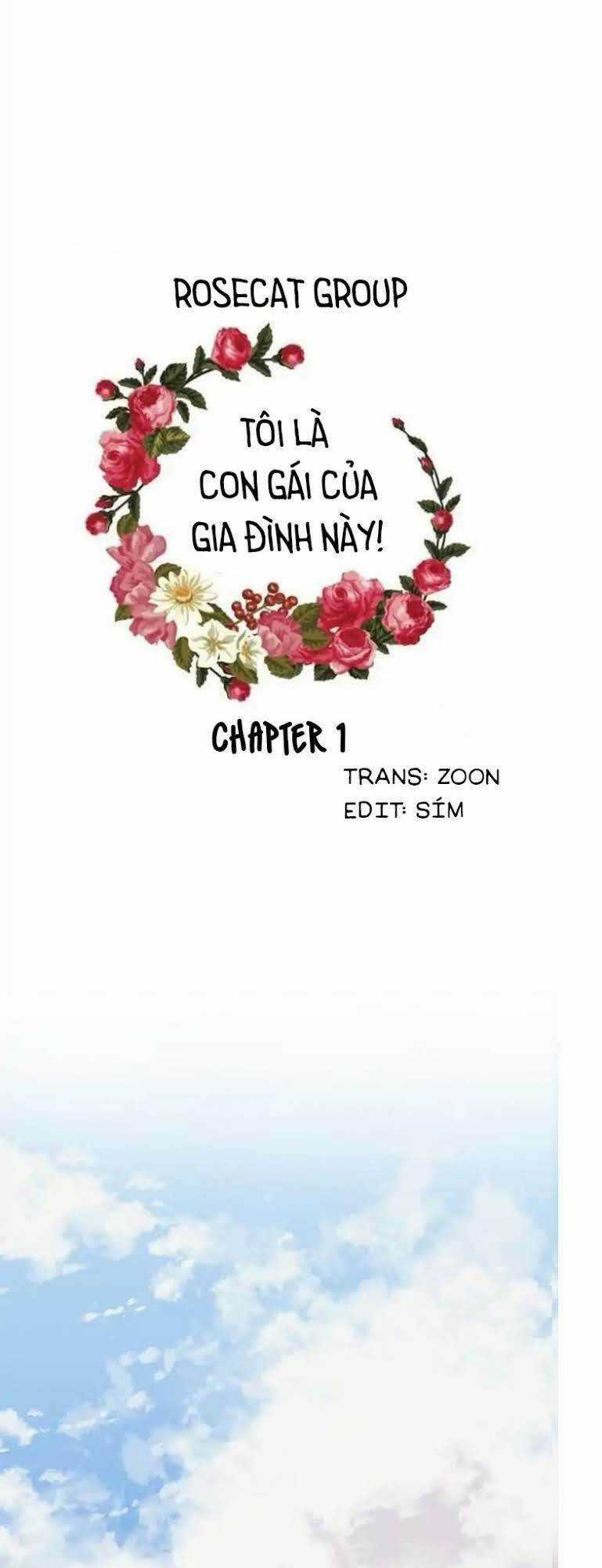 Tôi Là Tiểu Thư Của Gia Đình Này Chapter 2 trang 1