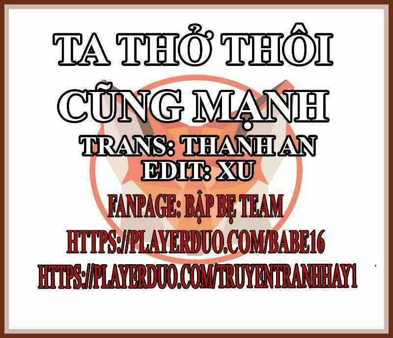 Tôi Thở Cũng Có Thể Mạnh Hơn Chapter 48 trang 0