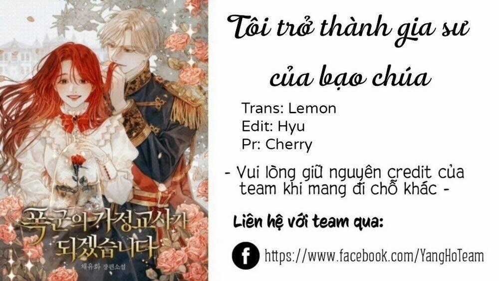 Tôi Trở Thành Gia Sư Của Tên Bạo Chúa Chapter 0 trang 1