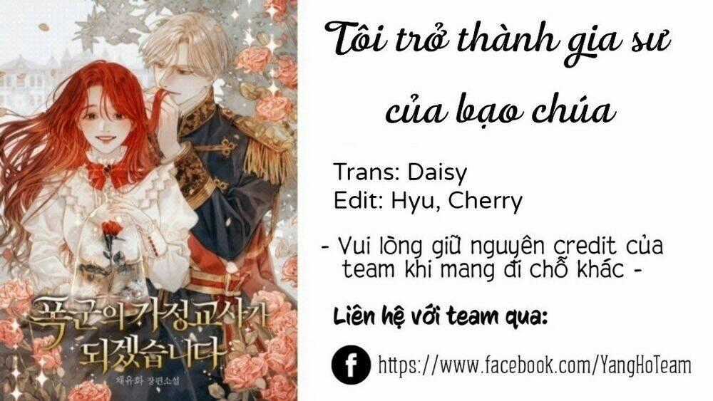 Tôi Trở Thành Gia Sư Của Tên Bạo Chúa Chapter 1.1 trang 0