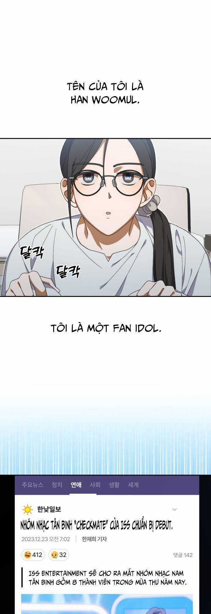 Tôi Trở Thành Thành Viên Trẻ Tuổi Nhất Nhóm Nhạc Idol Chapter 7 trang 1