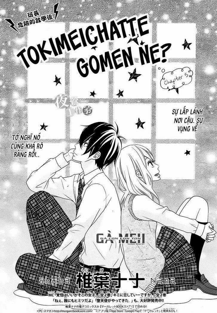 Tokimeichatte Gomen Ne? Chapter 5 trang 0