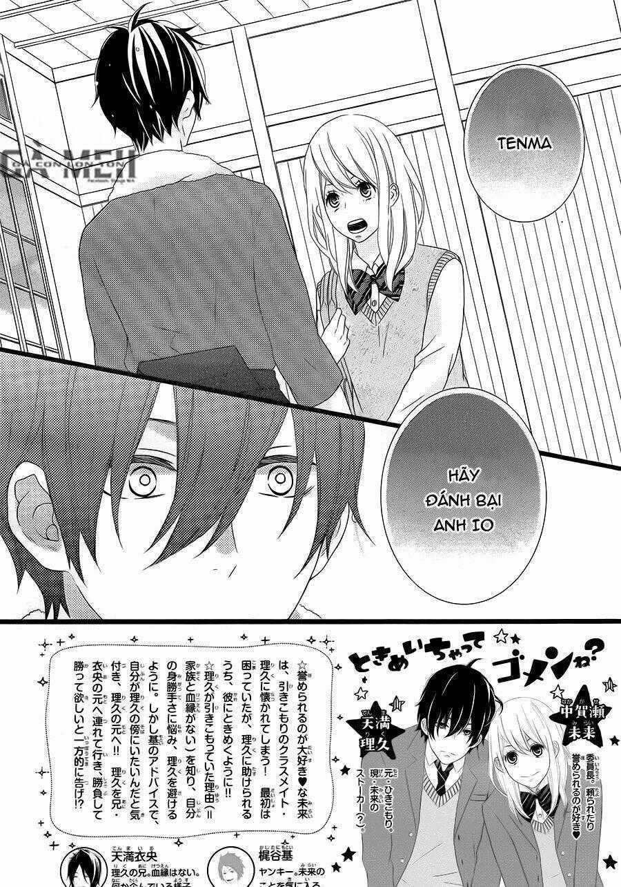 Tokimeichatte Gomen Ne? Chapter 7 trang 1